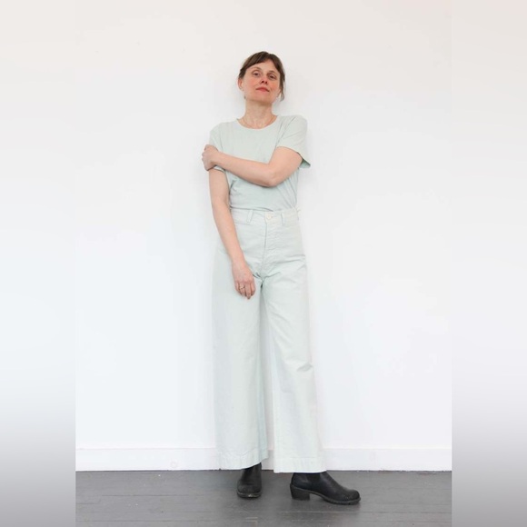 Jesse Kamm Sailor Pants Lichen 6 NWT - Picture 2 of 5